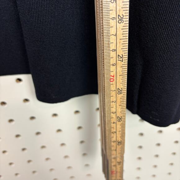 Misook Black Purple Travel Knit Cardigan Women’s 2X Stretch Luxe - Picture 7 of 7